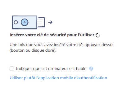 Dropbox U2F Prompt