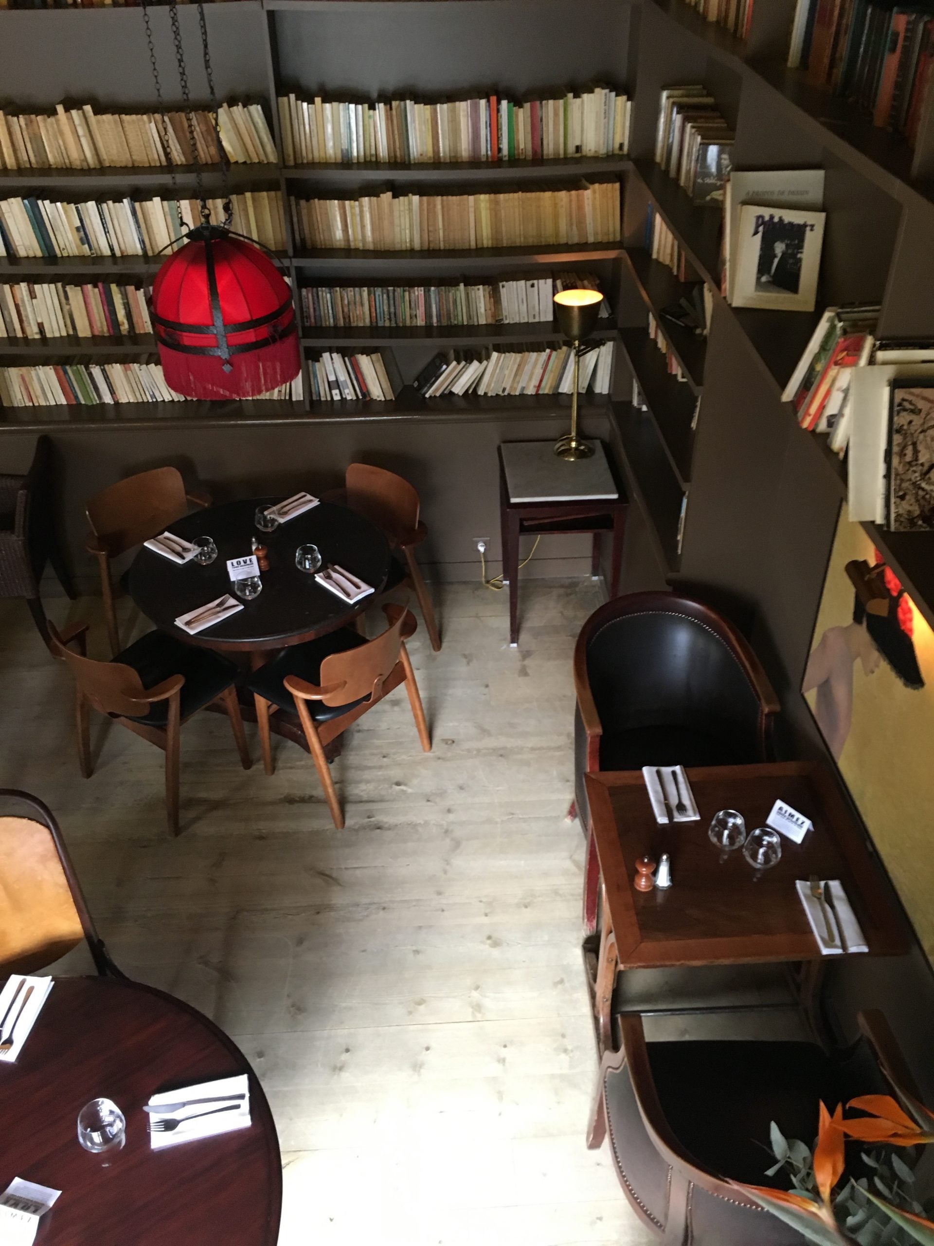 Bibliothèque du restaurant Le Fumoir - Paris