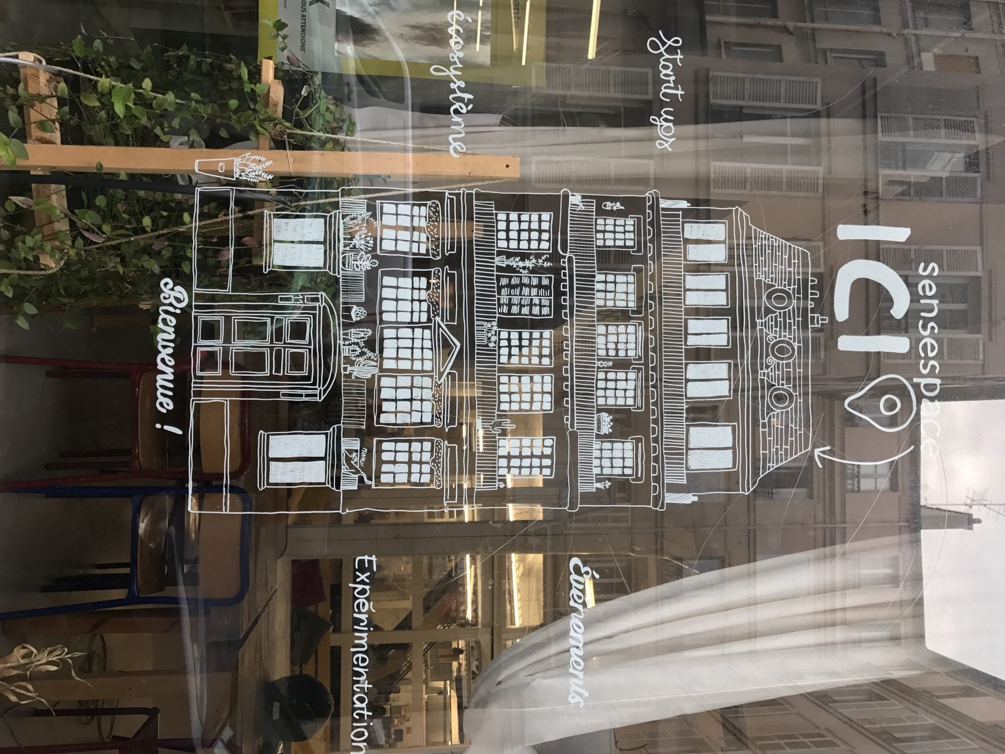 La devanture de SenseSpace