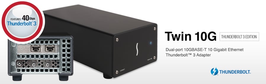 10G Ethernet over Thunderbolt