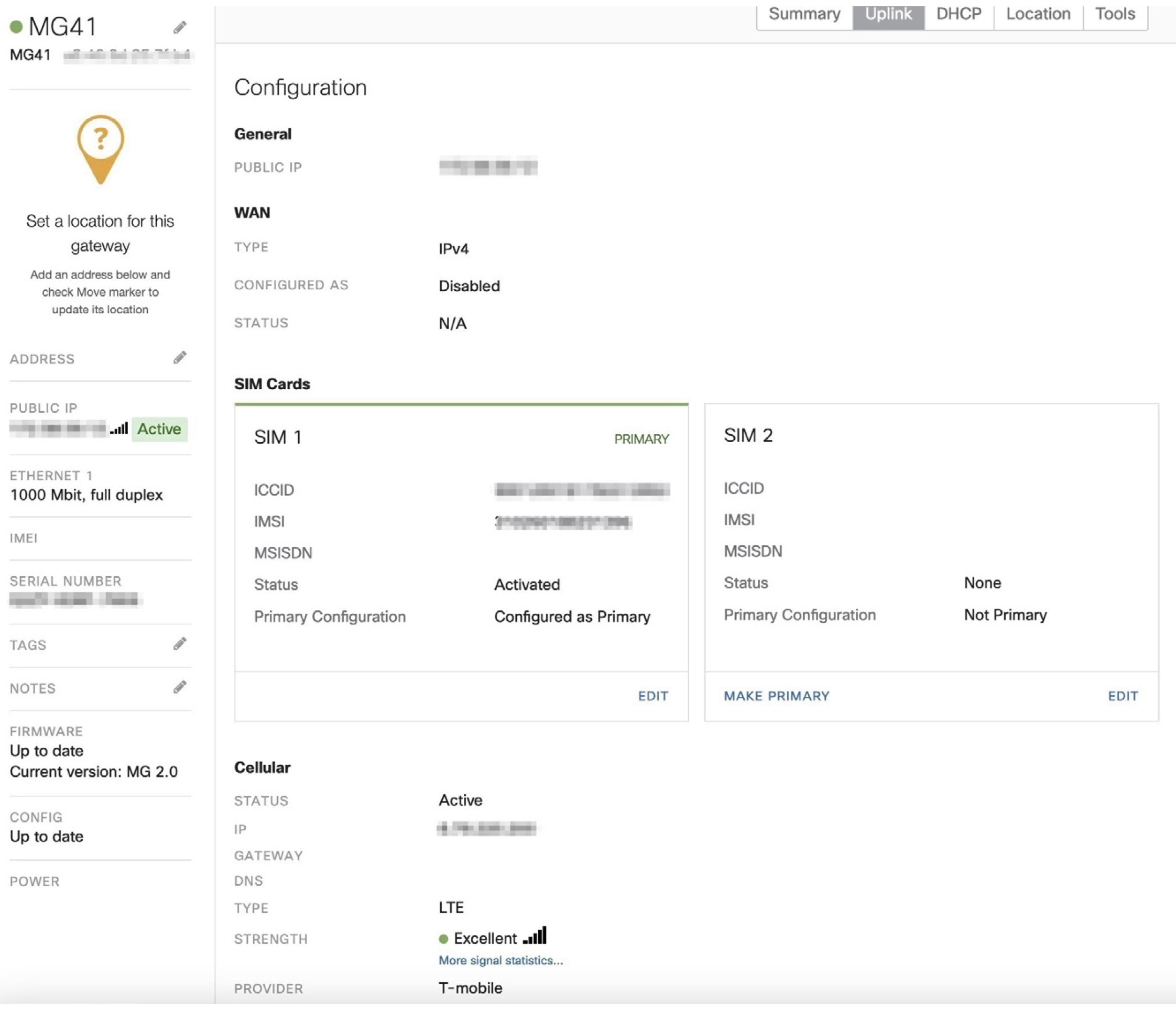 Cisco Meraki MG41 : la passerelle 4G / LTE Cat 18