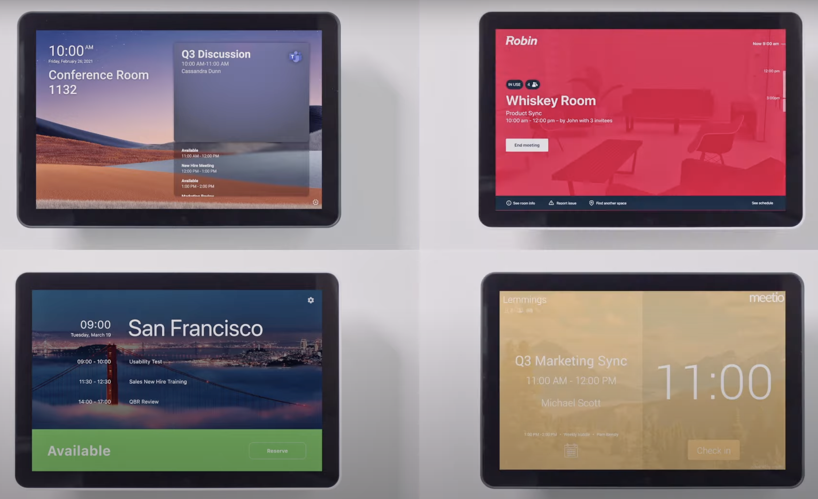 Logitech Tap Scheduler: le Room Schedule Display qui va bien