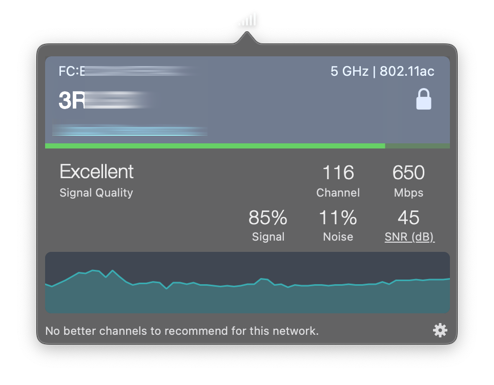 Capture du logiciel Signal sur macOS