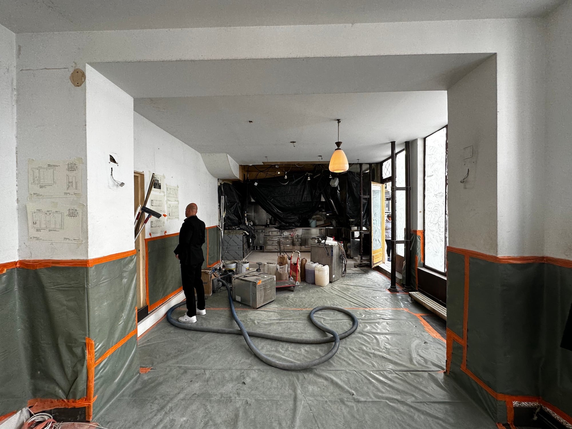 Travaux réseau aux Caves Saint Gilles