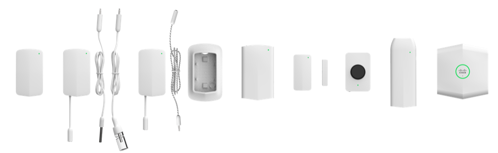 Famille de capteurs Cisco Meraki MT
