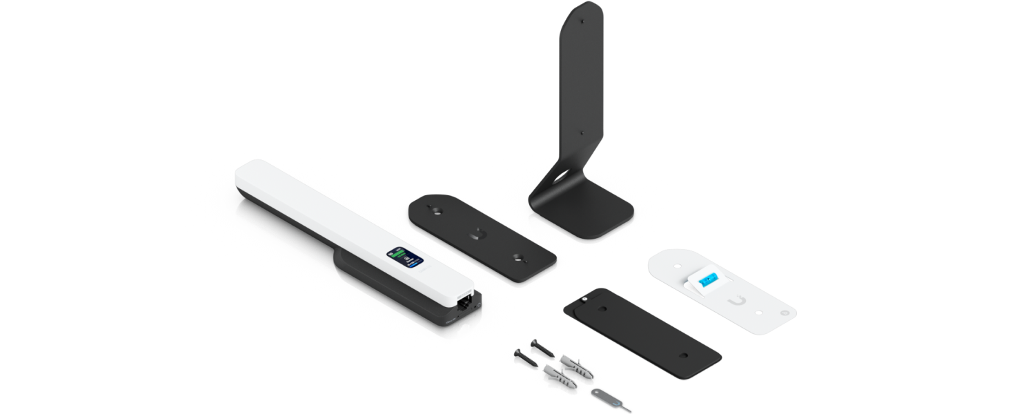 Ubiquiti UniFi 5G Backup U5G avec ses supports de montage