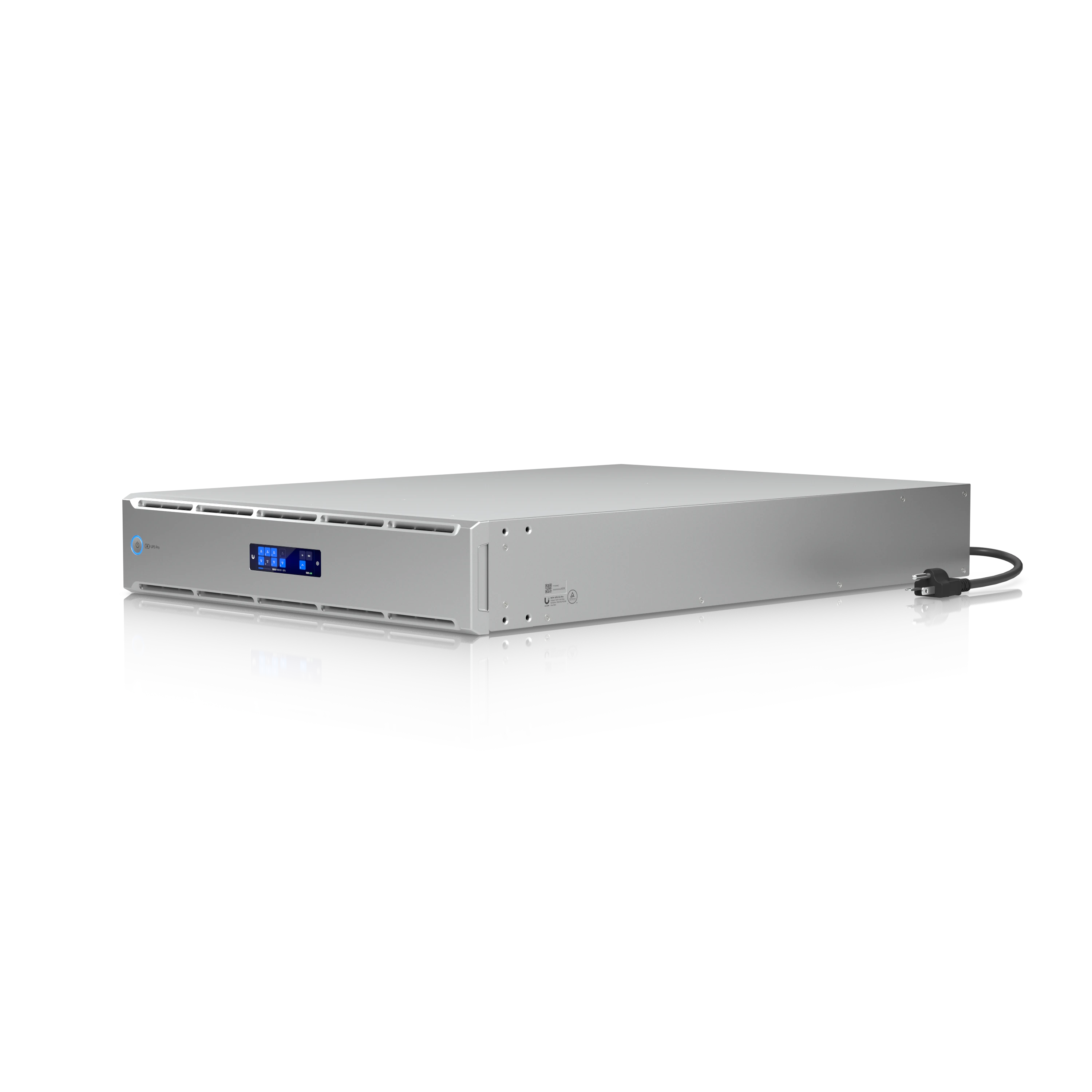 Vue officielle de trois quarts du UniFi UPS 2U Pro