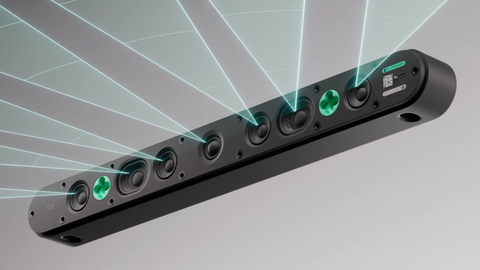 Illustration constructeur de la diffusion sonore depuis une enceinte de la gamme Rally System 2 Pro.