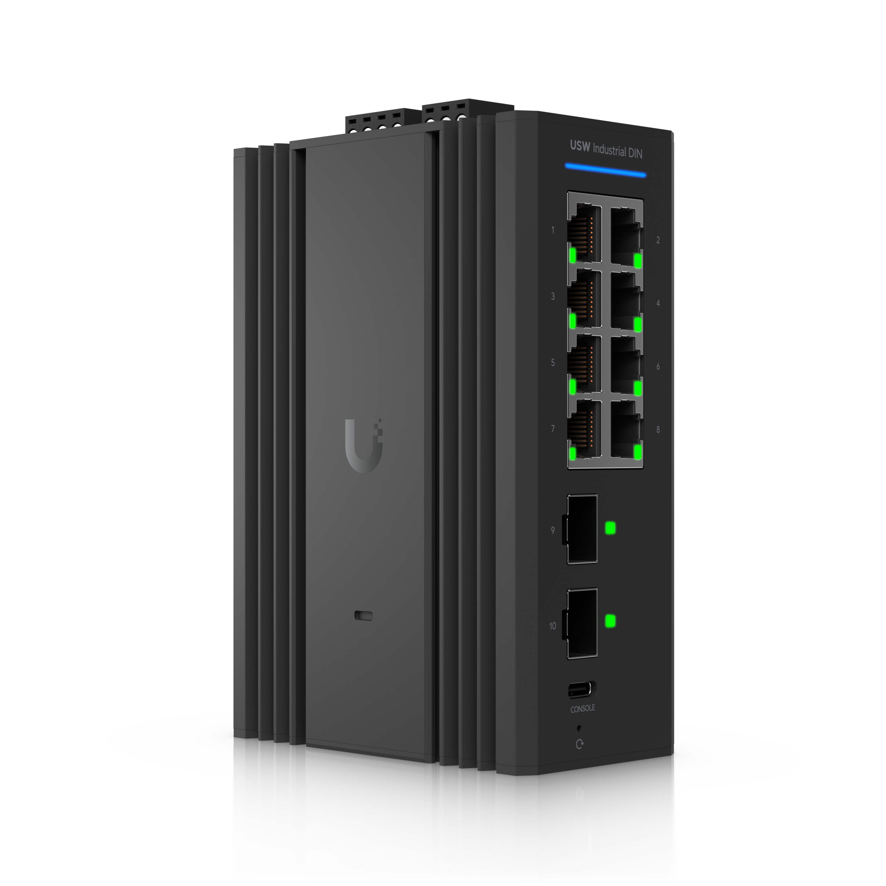 Switch industriel Ubiquiti UniFi Industrial DIN 8