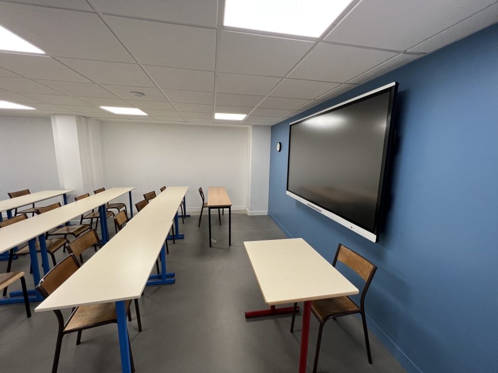 Salle de cours Aurlom Prépa à Bastille