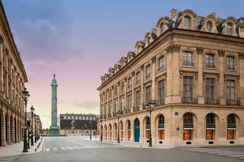 Illustration Bulgari Place Vendôme